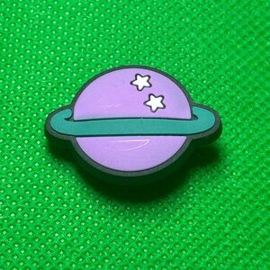 🌼 (5/$10 or 10/$15) NEW “Space is Cool” Fun Croc Shoe Charm Collection Planet